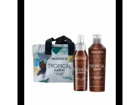 SELECTIVE KIT TROPICAL SUBLIME ULTIMATE LUXURY Vasaros rinkinys, 250 ML + 100 ML